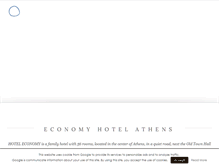 Tablet Screenshot of economyhotel.gr